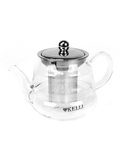 Чайник заварочный стеклянный KELLI 0.85л