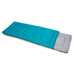 Спальный мешок Larsen 250L синий, левый