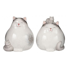 Фигурка Mica Decorations Кошки керамика 12,5 х 11 х 13 см в ассортименте