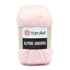 Пряжа YarnArt 7732064_00008 Alpine Angora 340 нежно-розовый