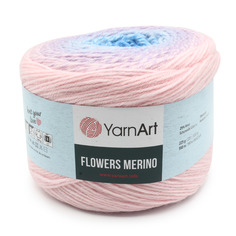 Пряжа YarnArt 7731148_00008 Flowers Merino 551 секционный