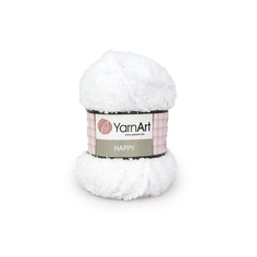Пряжа YarnArt 7729494 Happy 770 белый