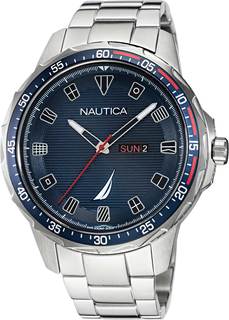 Наручные часы мужские Nautica NAPCLS120 серебристые