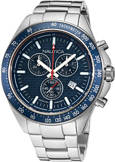 Наручные часы мужские Nautica NAPOBS113 серебристые