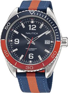 Наручные часы мужские Nautica NAPKBF010 разноцветные