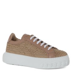 Кеды женские Casadei 2X822P020 бежевые 37 EU