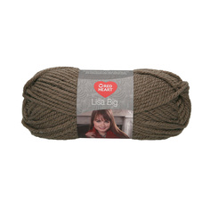Пряжа Red Heart Lisa Big 200гр 120м (100% акрил) (00110 серо-коричневый)
