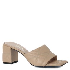 Шлепанцы женские Loriblu J6P331 бежевые 37 EU