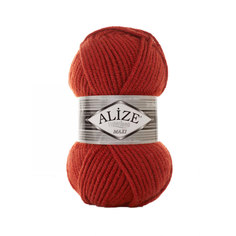 Пряжа ALIZE Superlana maxi 100 г, 100 м (акрил, шерсть) ТУ (36 терракот), 5 мотков