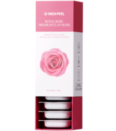 Очищающая маска с розой MEDI-PEEL Royal Rose Premium Clay Mask, 10шт. х 8г