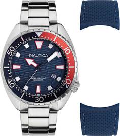 Наручные часы мужские Nautica NAPHAS904 серебристые