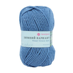 Пряжа Пехорка Зимний вариант, 100 г, 100 м (шерсть) (256-Светлая джинса), 10 мотков
