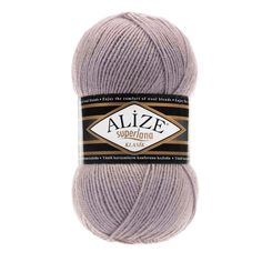 Пряжа ALIZE Superlana klasik (однотонная) 100г, 280м, ТУ (142 тёмно-розовый), 5 мотков