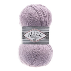 Пряжа ALIZE Superlana Tig, 100г, 570м (шерсть, акрил) (505 пепельно-сиреневый), 5 мотков