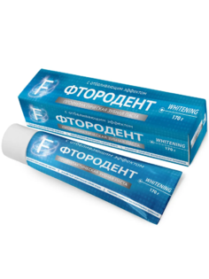 Зубная паста Фтородент Vilsendent отбеливающий эффект 170 г