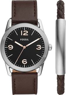 Наручные часы мужские Fossil BQ2465SET коричневые
