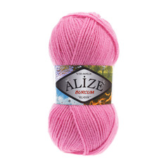 Пряжа ALIZE Burcum Klasik 100 г, 210 м (100% Aкрил) (178 тёмно-розовый), 5 мотков