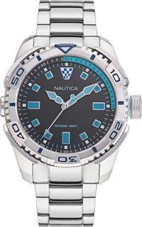 Наручные часы мужские Nautica NAPTDS005 серебристые