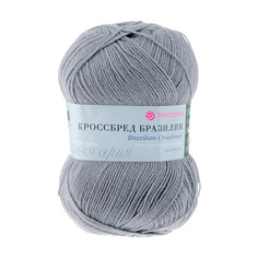 Пряжа Пехорка Кроссбред Бразилии 100 г, 500 м (меринос, акрил) (174-Стальной), 5 мотков
