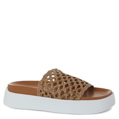 Шлепанцы женские Casadei 1M808U0301 бежевые 35 EU