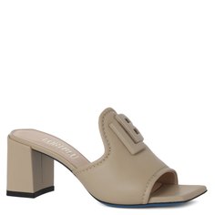 Шлепанцы женские Loriblu J6P218 бежевые 37 EU