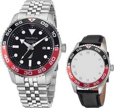 Наручные часы мужские Nautica NAPPBF145 серебристые