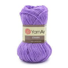 Пряжа YarnАrt Etamin, 30 г, 180 м (100% акрил) (430 сирень), 10 мотков
