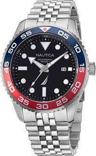 Наручные часы мужские Nautica NAPPBF139 серебристые
