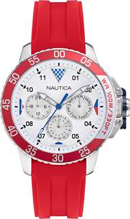 Наручные часы мужские Nautica NAPBHS012 красные
