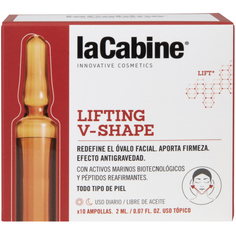 Моделирующая сыворотка-филлер для лица LA CABINE LIFTING V-SHAPE AMPOULES 10*2 мл