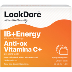 Легкий тонизирующий крем-флюид LOOKDORE IB+ENERGY ANTI-OX VITAMIN C+ CREAM 50 ml