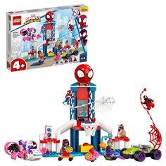 Конструктор LEGO Spidey 10784 Вечеринка в штабе Человека-Паука