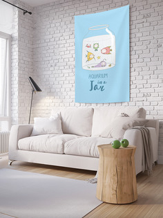 Вертикальное фотопанно на стену JoyArty "Живой аквариум", 150x200 см