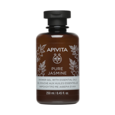Гель для душа Apivita Pure Jasmine Чистый Жасмин с эфирными маслами 250 мл