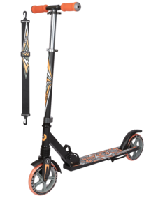 Самокат 2-х колесный RIDEX Electra 180 мм, серый/персиковый УТ-00020977