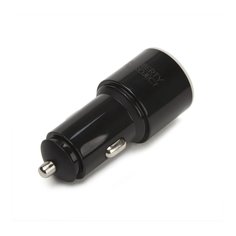 АЗУ "LP" с двумя USB выходами 2,1А + USB кабель Micro USB "Barrel Series" (черное/коробка) Liberty Project