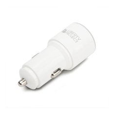 АЗУ "LP" с двумя USB выходами 2,1А + USB кабель Micro USB "Barrel Series" (белое/коробка) Liberty Project