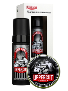Набор для мужчин UPPERCUT DELUXE foam tonic + matte pomade 150+100 г