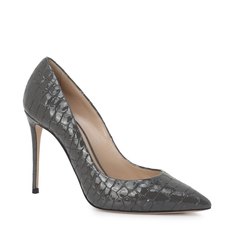 Туфли женские Casadei 1F121D1001 серые 39 EU