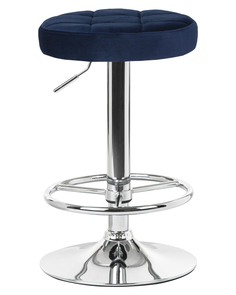 Барный табурет Империя стульев BRUNO VELOUR синий LM-5008 blue (MJ9-117)