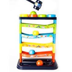 Игровой центр горка Solmax Шарики стучалка ES56321