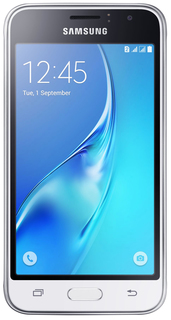 Смартфон Samsung Galaxy J1 (2016) 1/8GB White (SM-J120FZWDSER)