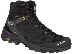 Ботинки Salewa ALP Trainer 2 Mid Gore-Tex, black/black, 8.5 UK