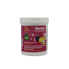 Профессиональная паста Sherbet Prophylaxis Paste жевательная резинка средняя 340 г