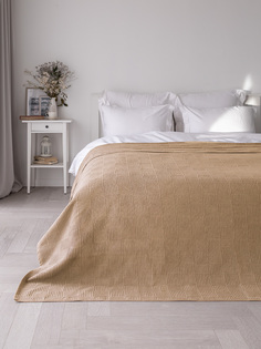 Простыня махровая жаккардовая 150x200 см, бежевый LUCKY 8357 D000146