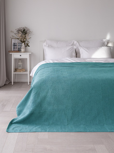 Простыня махровая жаккардовая 150x200 см, голубой LUCKY 8358 D000147