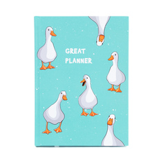 Ежедневник Kawaii Factory "Great planner" Гуси KW046-000183