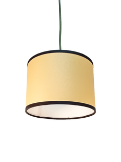 Люстра подвесная "Моно", 1хE27x60Вт, овал бежевый, Дубравия, 126-016-21