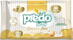 Влажные салфетки Predo Baby 40 шт. W-140