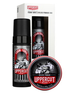 Набор для мужчин UPPERCUT DELUXE foam tonic + deluxe pomade 150+100 г
